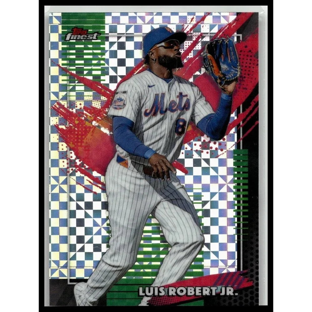 2026 Topps Finest Luis Robert Jr. #204 Mets Rare